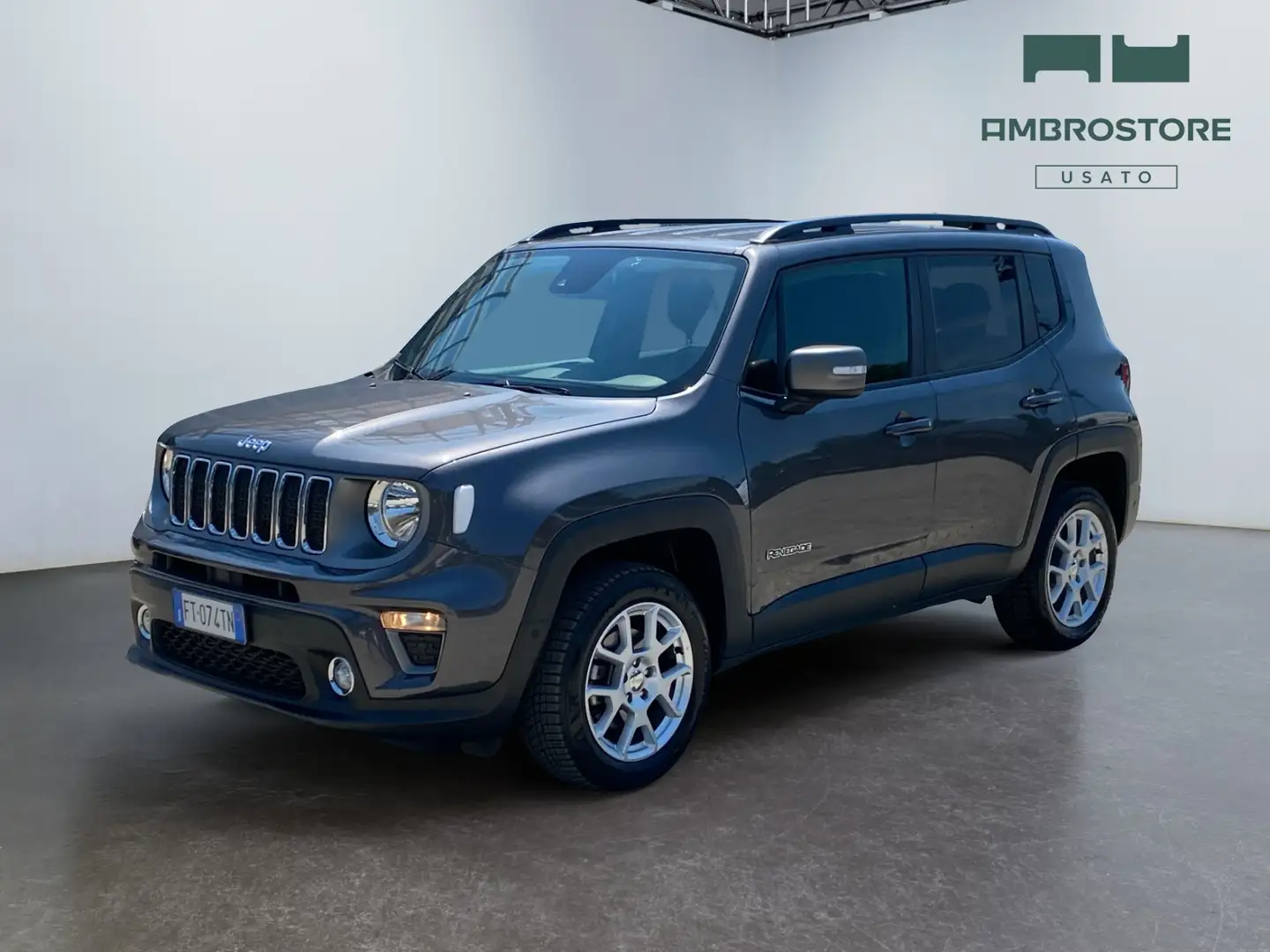 Jeep Renegade 2019 - Renegade 2.0 mjt Limited 4wd 140cv auto 9m Grigio - 1