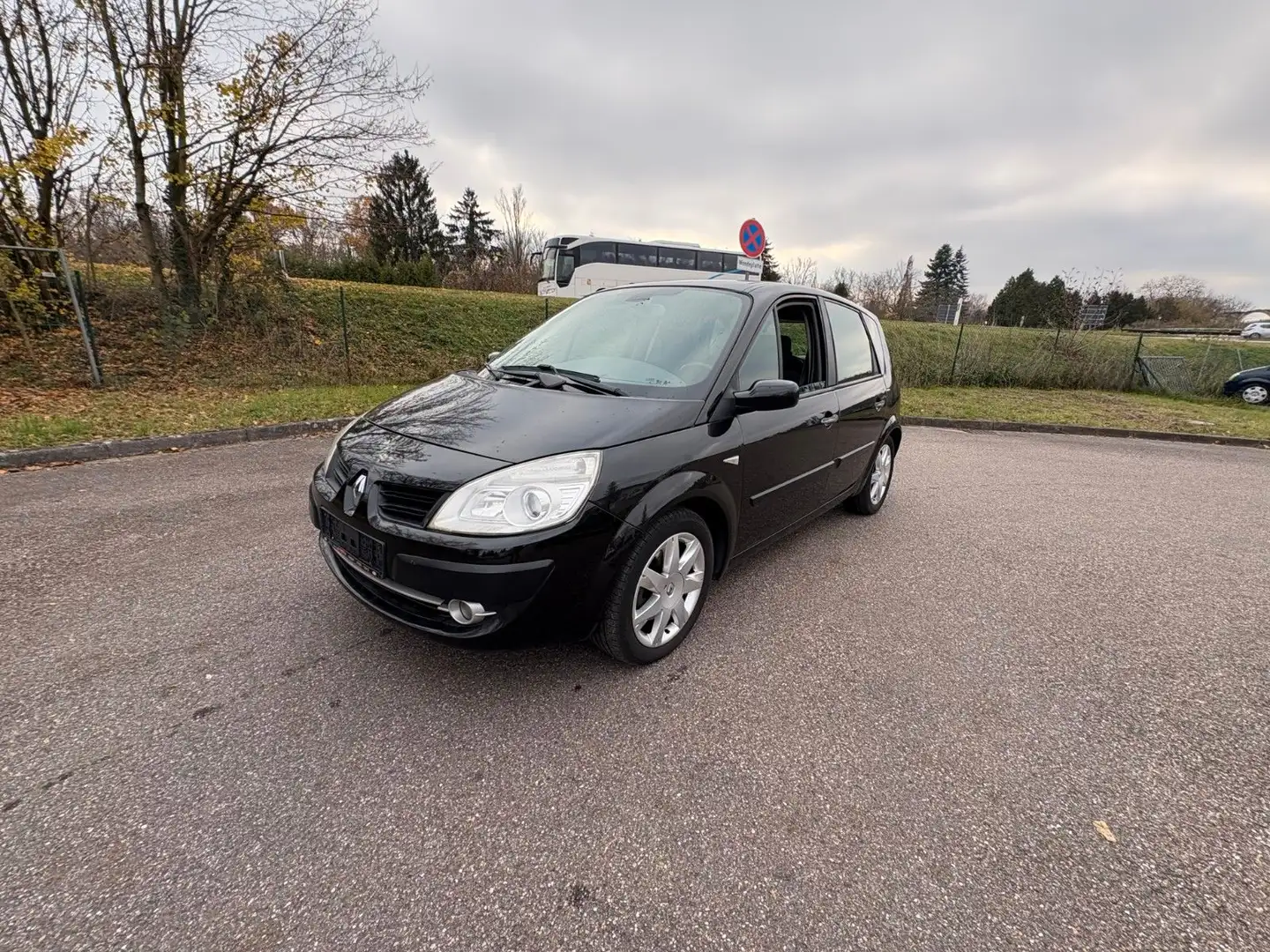 Renault Scenic II 1,9 Diesel Tüv 09/27 Klima 8 Fachber. Negro - 1