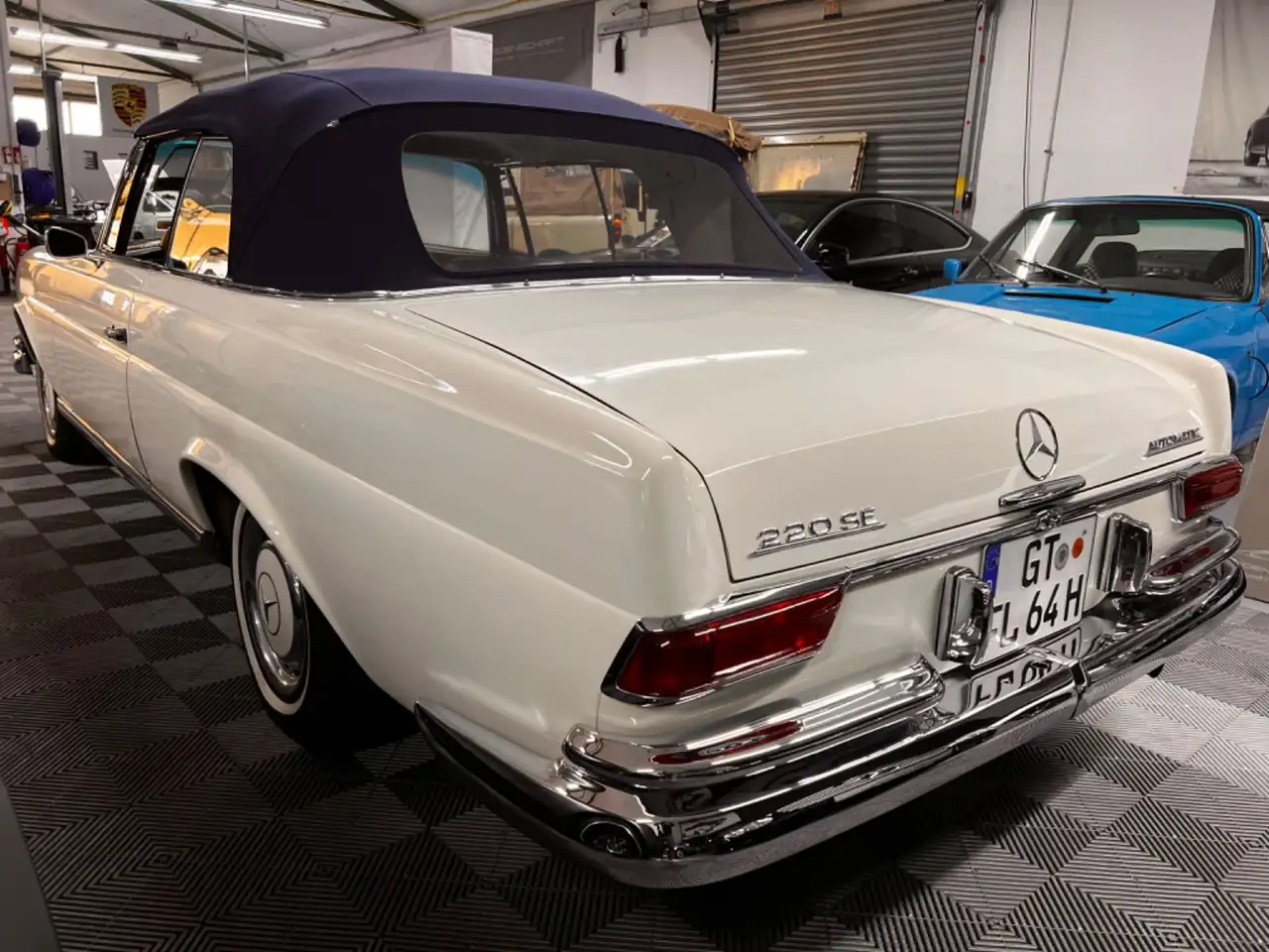 Mercedes-Benz 220 SEb Werkscabrio, Automatik, foto 2