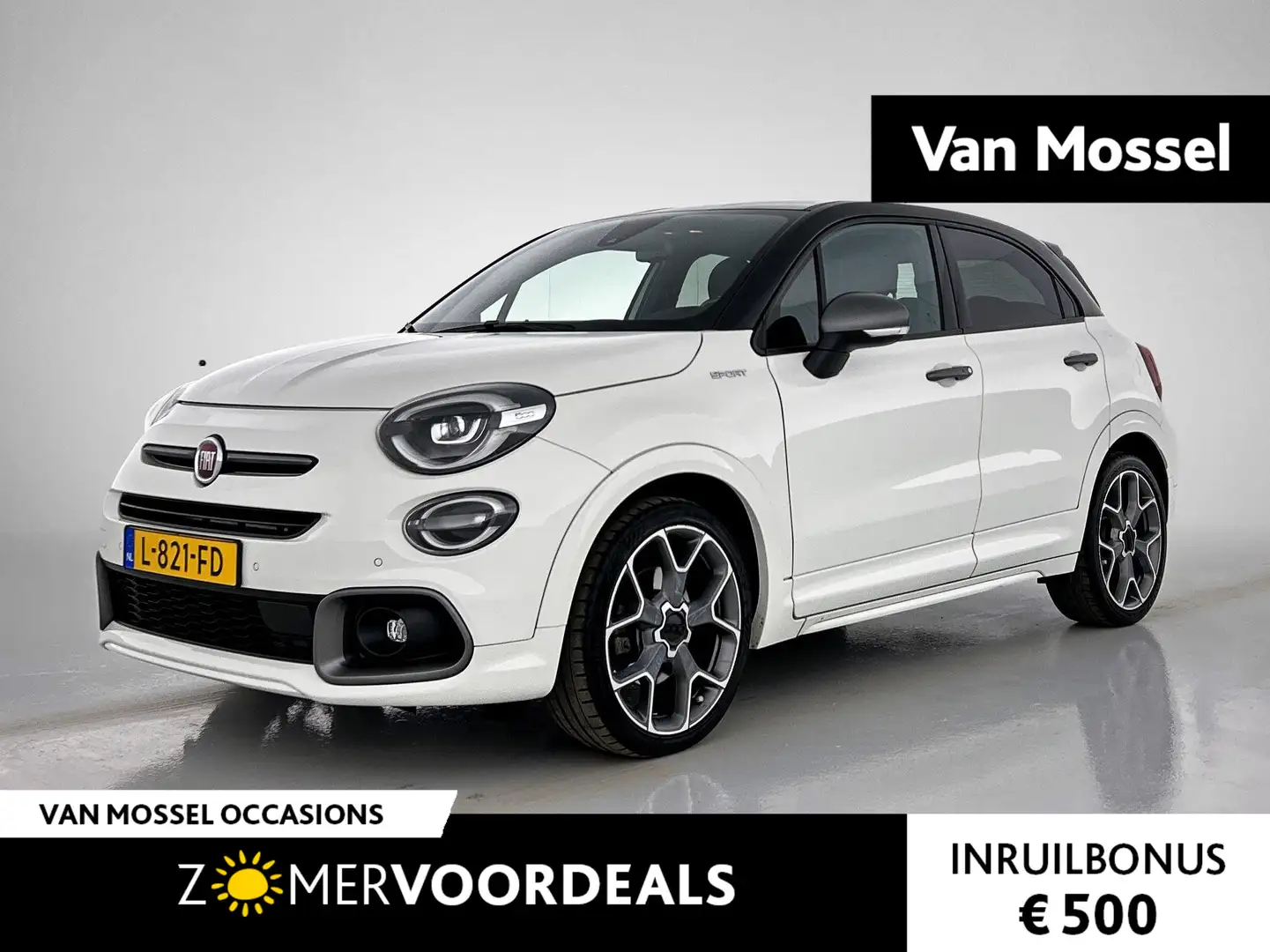 Fiat 500X 1.3 FireFly Turbo 150 Sport | Automaat | Navigatie Blanco - 1