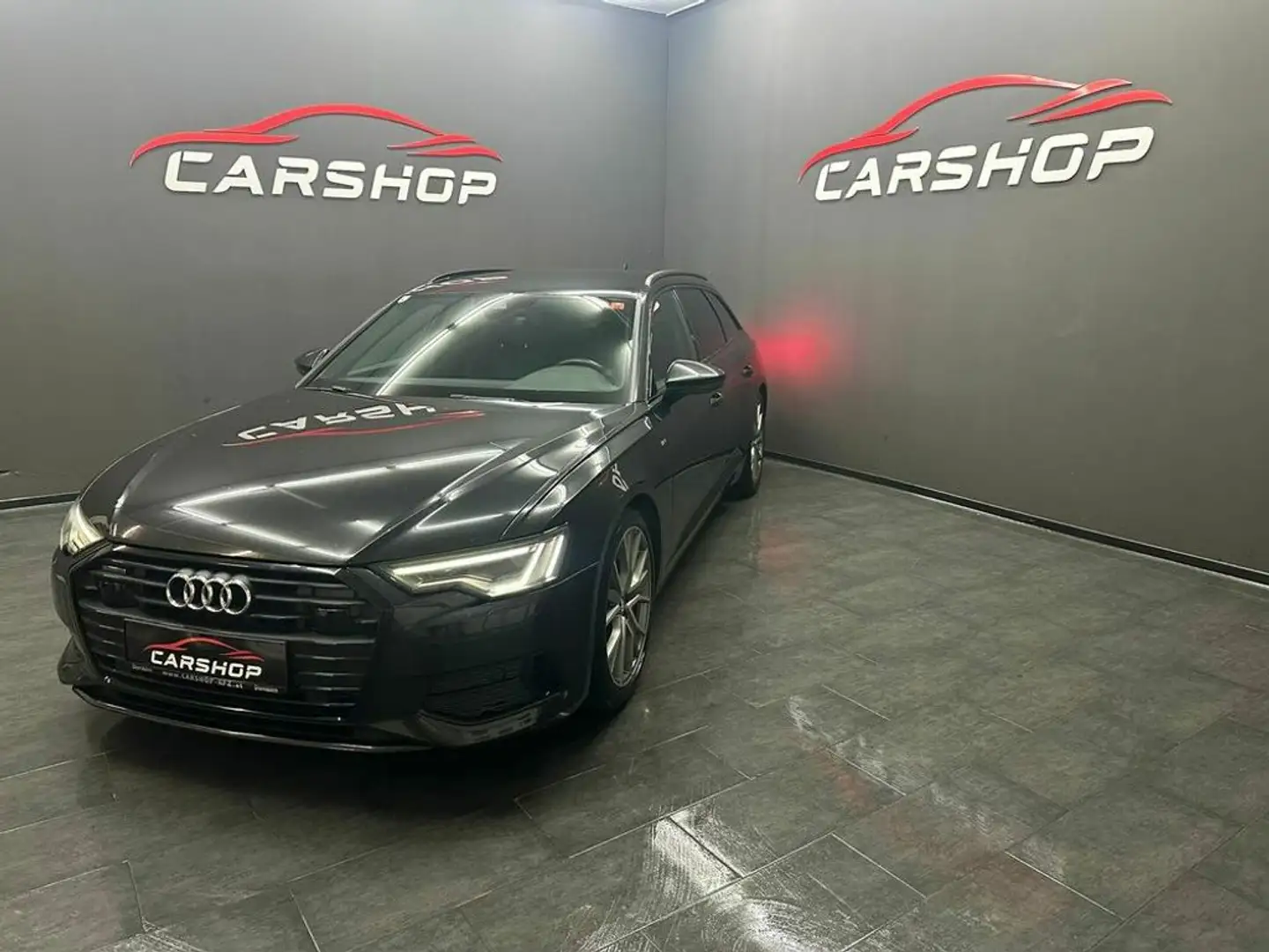 Audi A6 50 TDI quattro S-Line sport Grau - 2