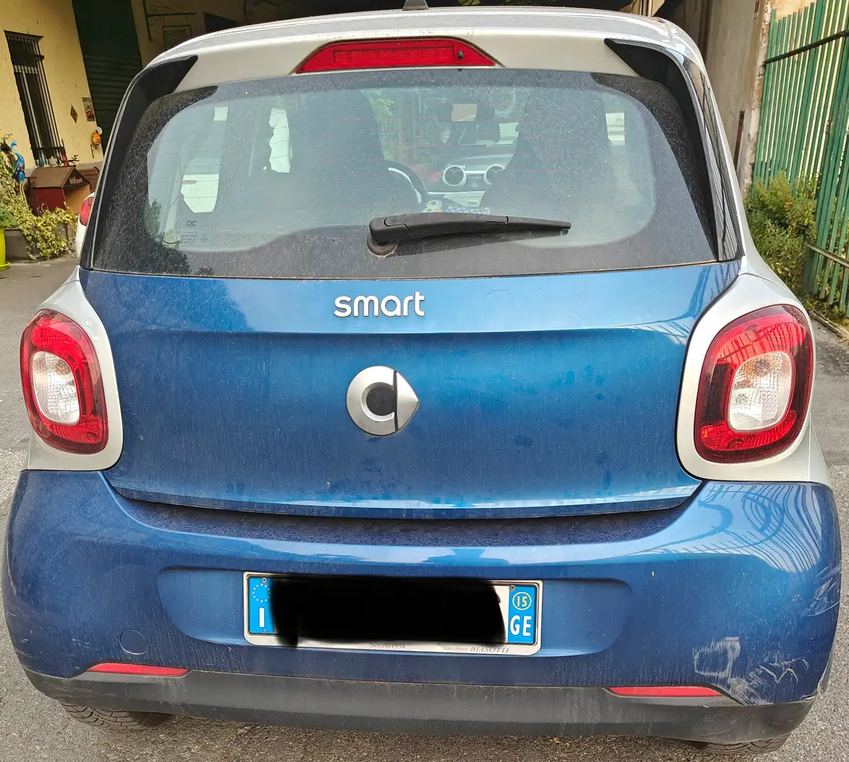smart forFour Forfour II 2015 1.0 Passion 71cv Blu/Azzurro - 2
