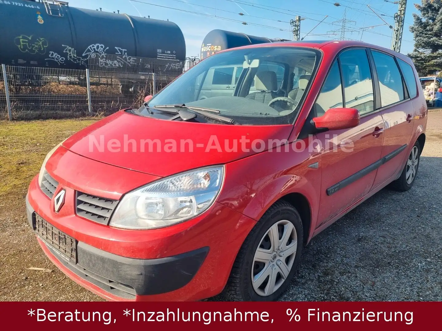 Renault Scenic Megane Scenic II Emotion Rouge - 1