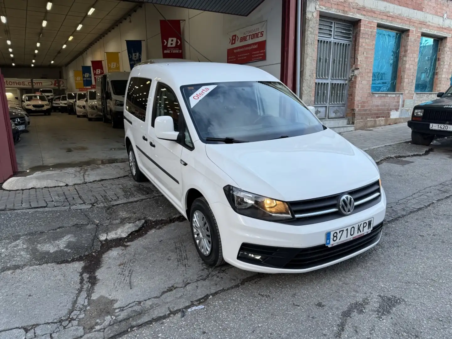 Volkswagen Caddy 2.0TDI Kombi 55kW Weiß - 2