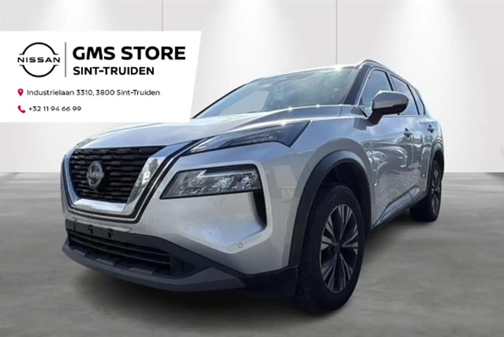 Nissan X-Trail Hybrid Automaat 7plaatsen N-Connecta 7 plaatsen, D Silber - 1