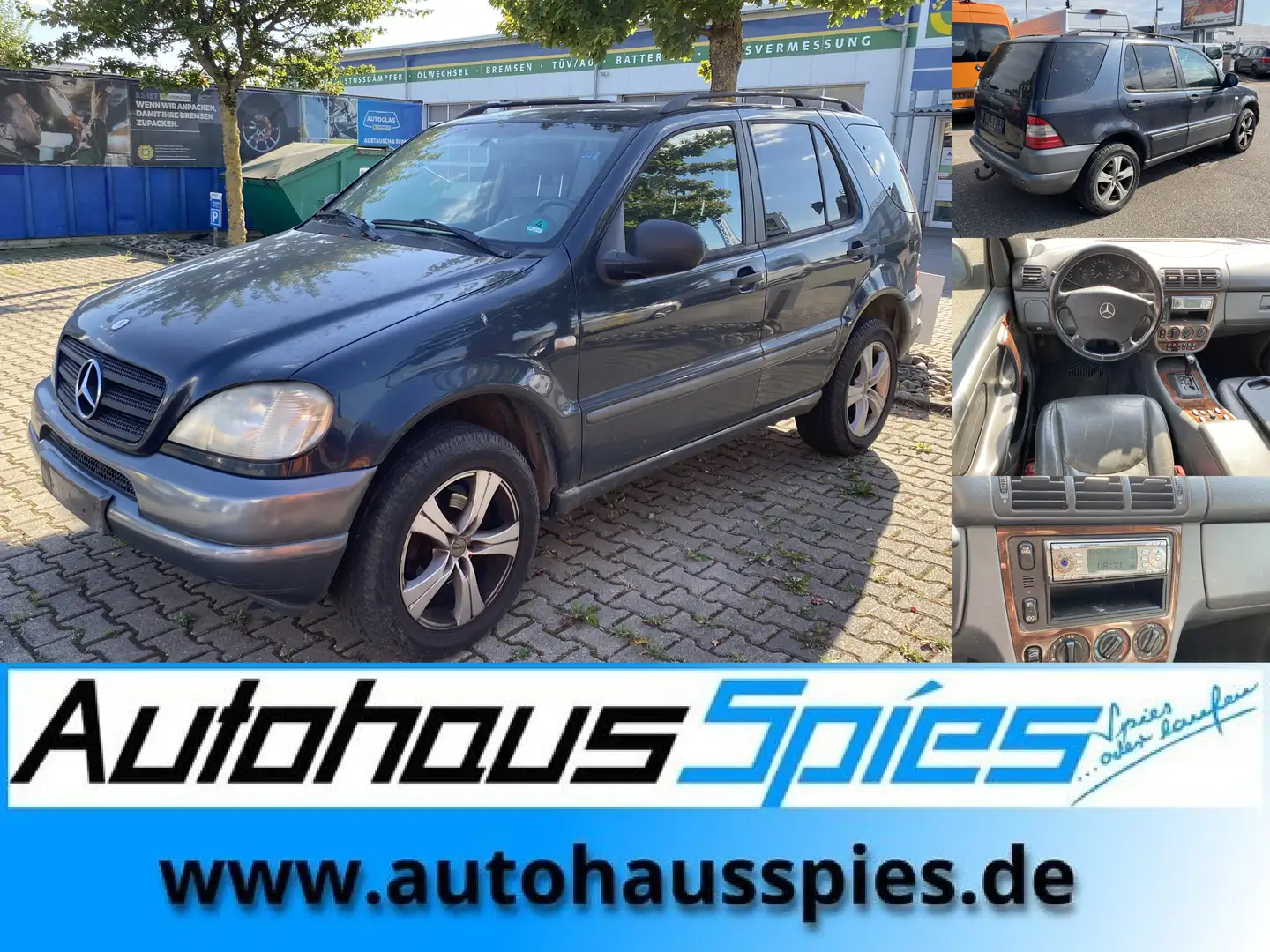 Mercedes-Benz ML 320 AT 4WD 1.Hand AHK 7-Sitzer Leder el.Sitze Noir - 1