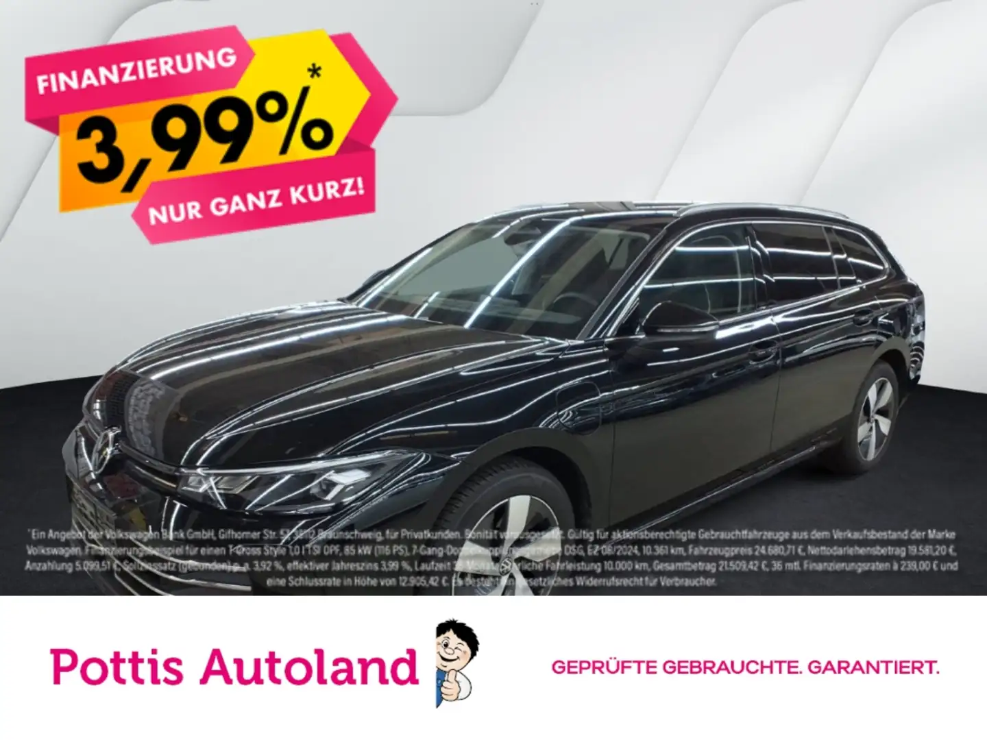 Volkswagen Passat Variant 1.5 TSI eHybrid DSG BUSINESS NAVI ACC AHK HuD Schwarz - 1