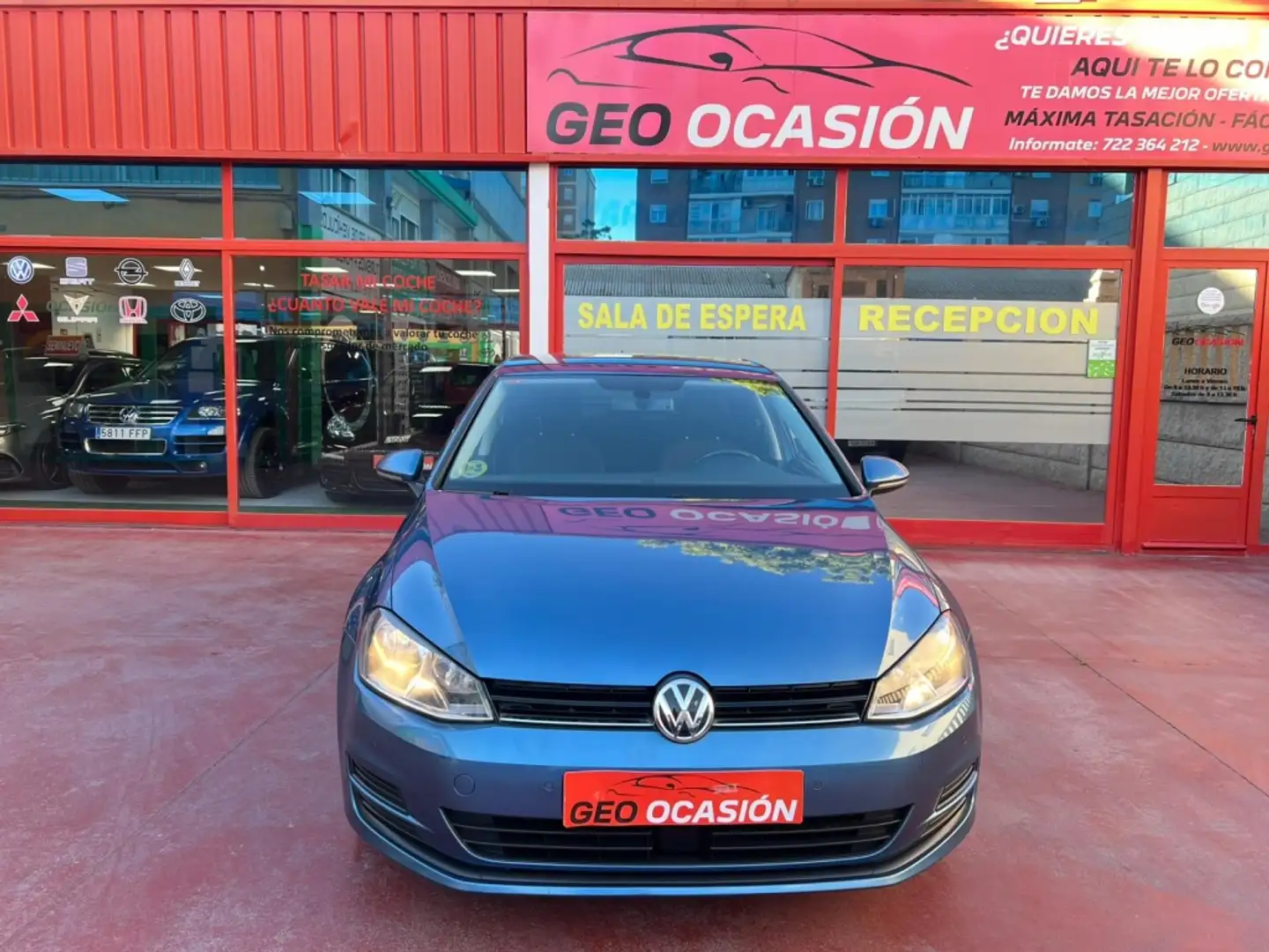 Volkswagen Golf 1.6TDI CR BMT Advance 105 Azul - 2