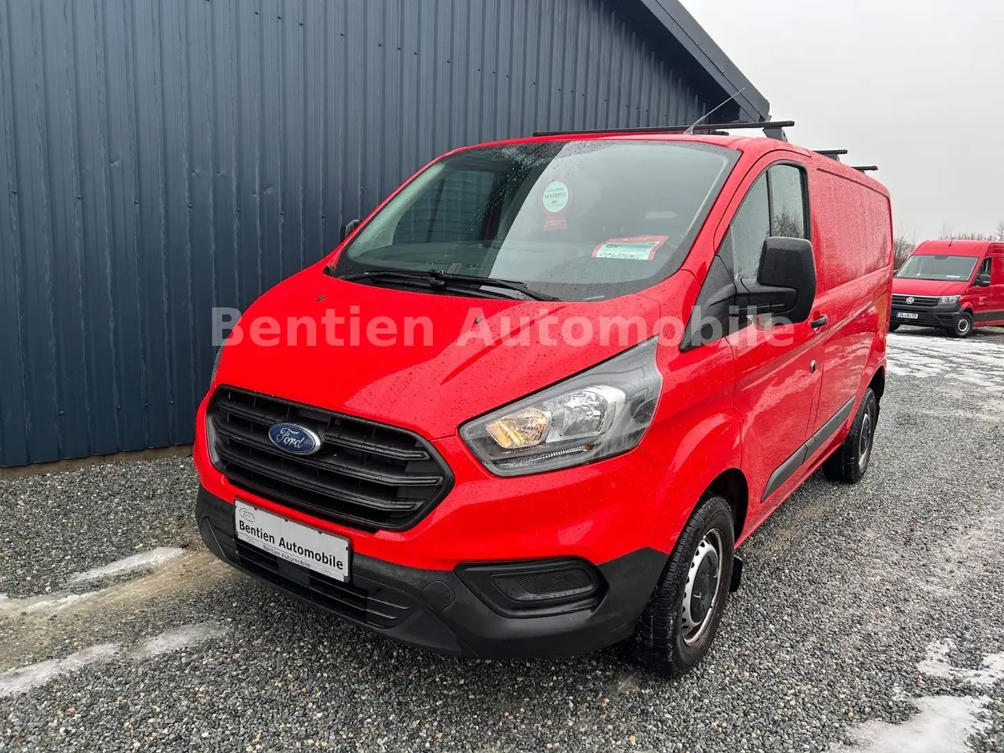 Ford Transit Custom Kasten 280 L1,3-Sitzer Rot - 2