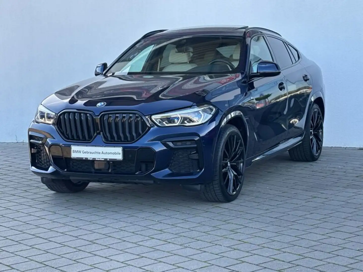 BMW X6 xDrive30d M Sport AHK/Standhz/LASER//HUD/ACC Bleu - 2