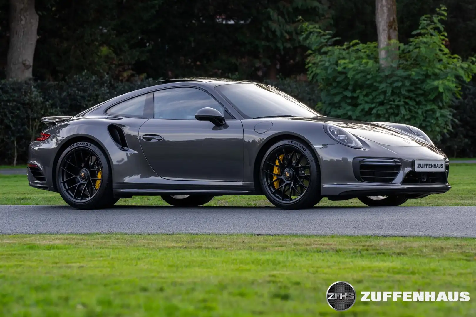 Porsche 991 3.8 Turbo S NL Burmester Panorama Grijs - 1