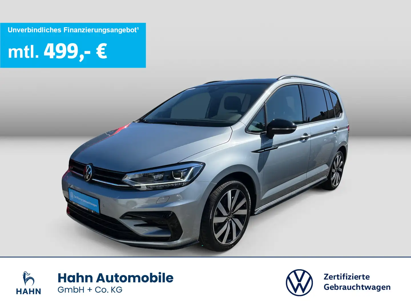 Volkswagen Touran 2.0TDI DSG Highline R-Line 7-Sitzer AHK Silber - 1
