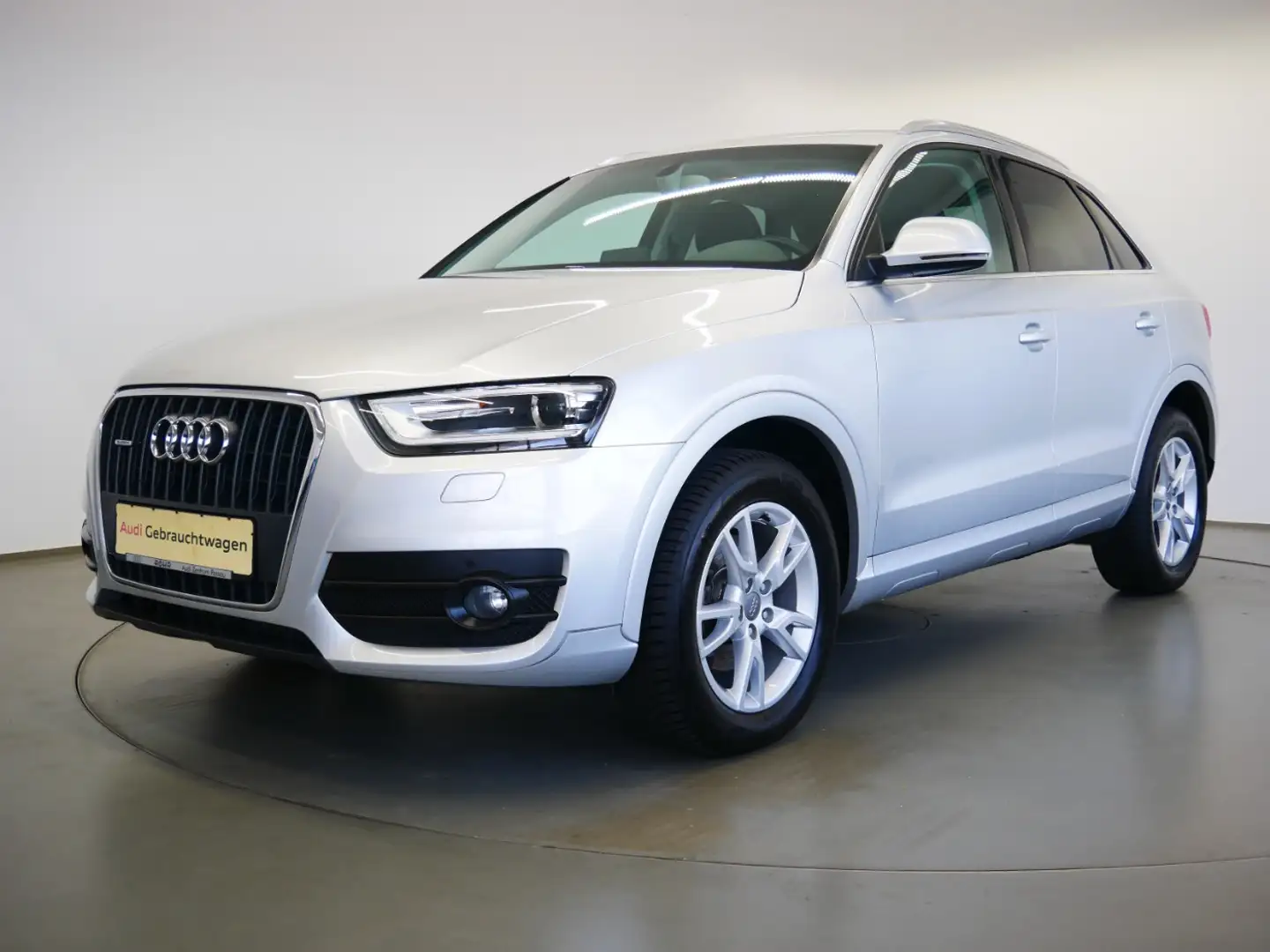 Audi Q3 2.0 TDI quattro S tro. XENON+ NAVI PDC+ Argent - 2