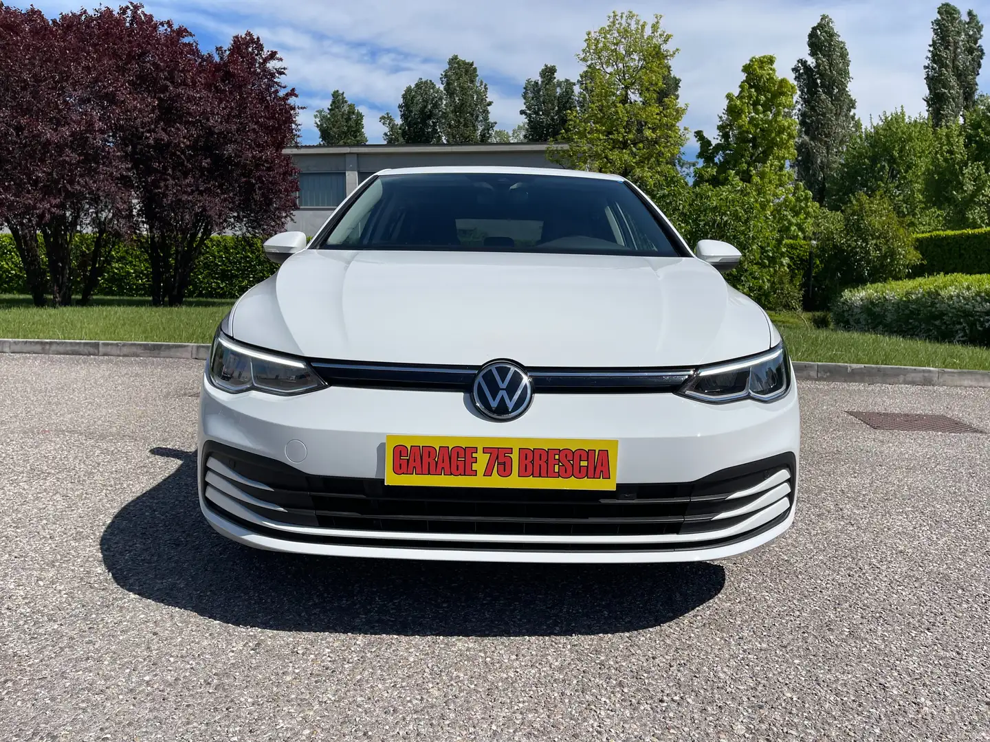 Volkswagen Golf Life 2.0 TDI DSG con Cerchi 17-Navi-App Connect Bianco - 1