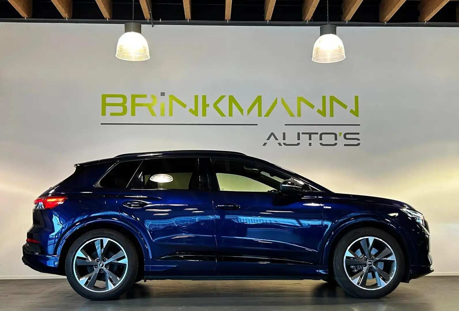 Audi Q4 e-tron 35 Launch Ed. S Competition 55 kWh - 2x S-Line Bleu - 1