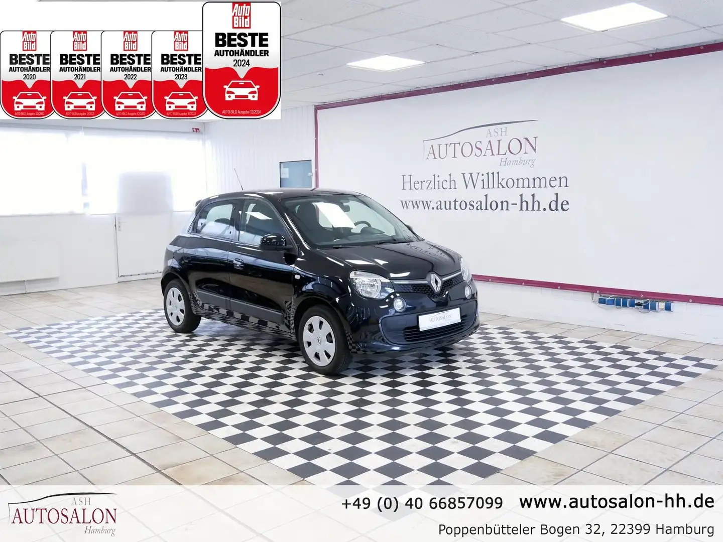 Renault Twingo Dynamique*PDC H*Klima*Sound-Pak.*Servicegep Noir - 1