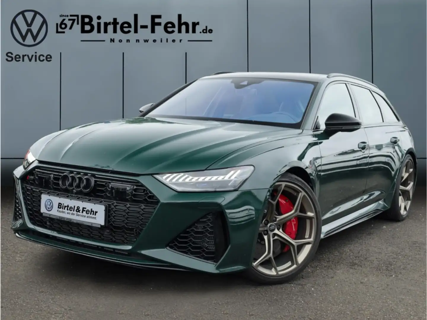Audi RS6 4.0 TFSI Avant PERFORMANCE ''VOLL'' Goodwoodgreen/ Groen - 1