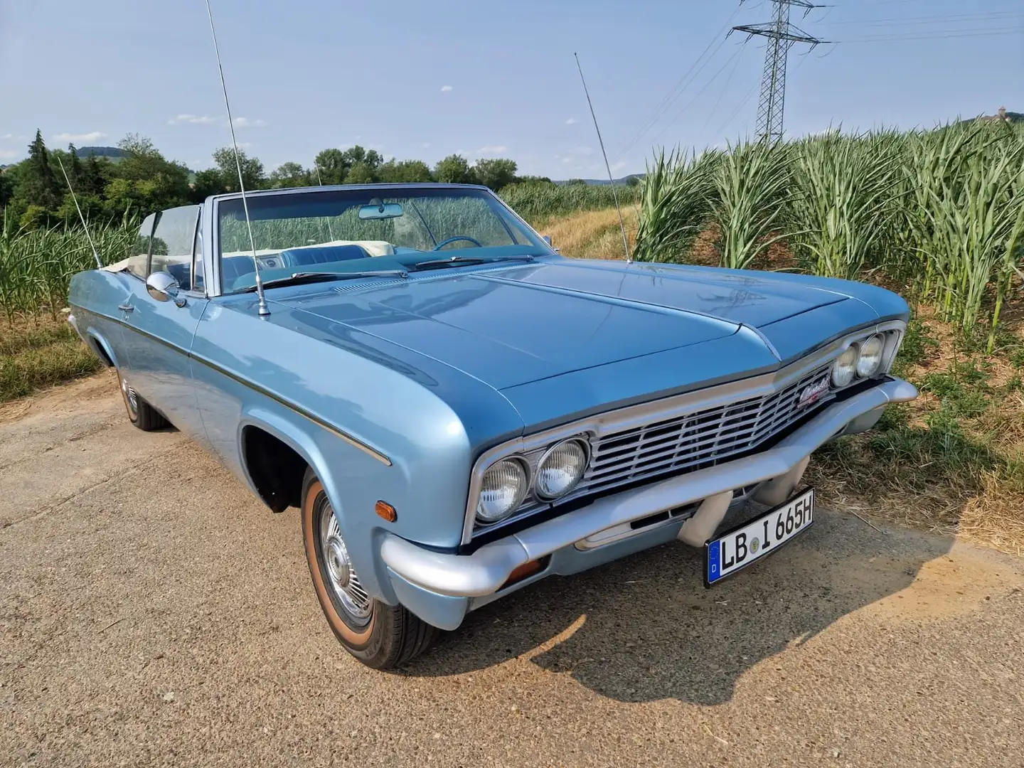 Chevrolet Impala Cabrio Blau - 1