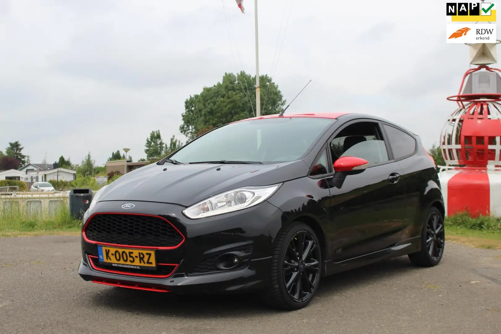 Ford Fiesta 1.0 EcoBoost Black Edition *Nieuwe Turbo & Distrib Schwarz - 1