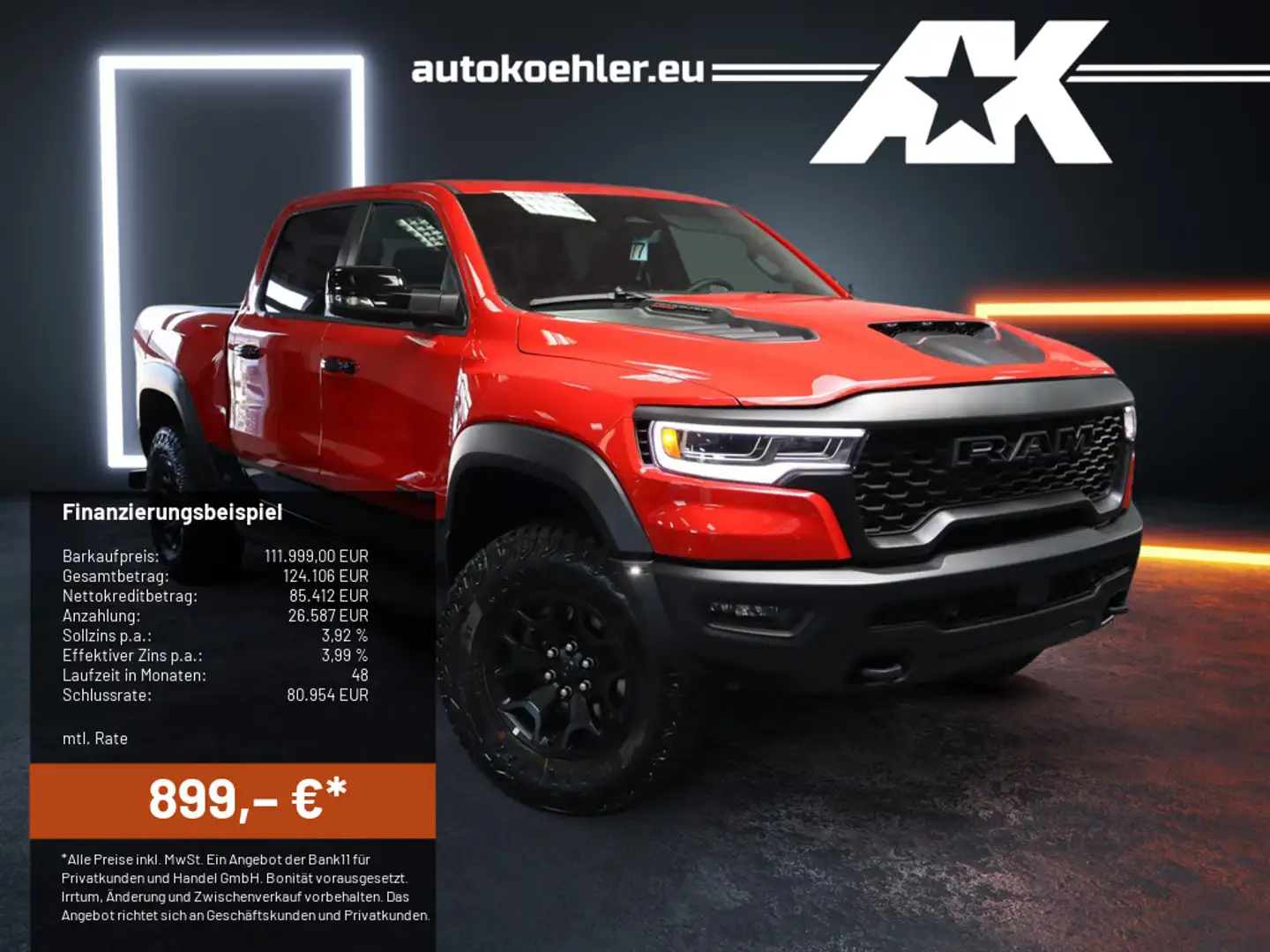 Dodge RAM RHO Vollausstattung!!!!! Rojo - 1