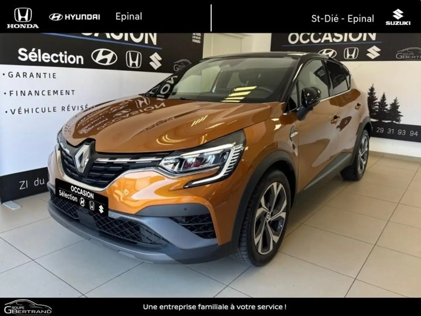 Renault Captur 1.3 TCe 140ch FAP RS Line EDC -21B Orange - 1