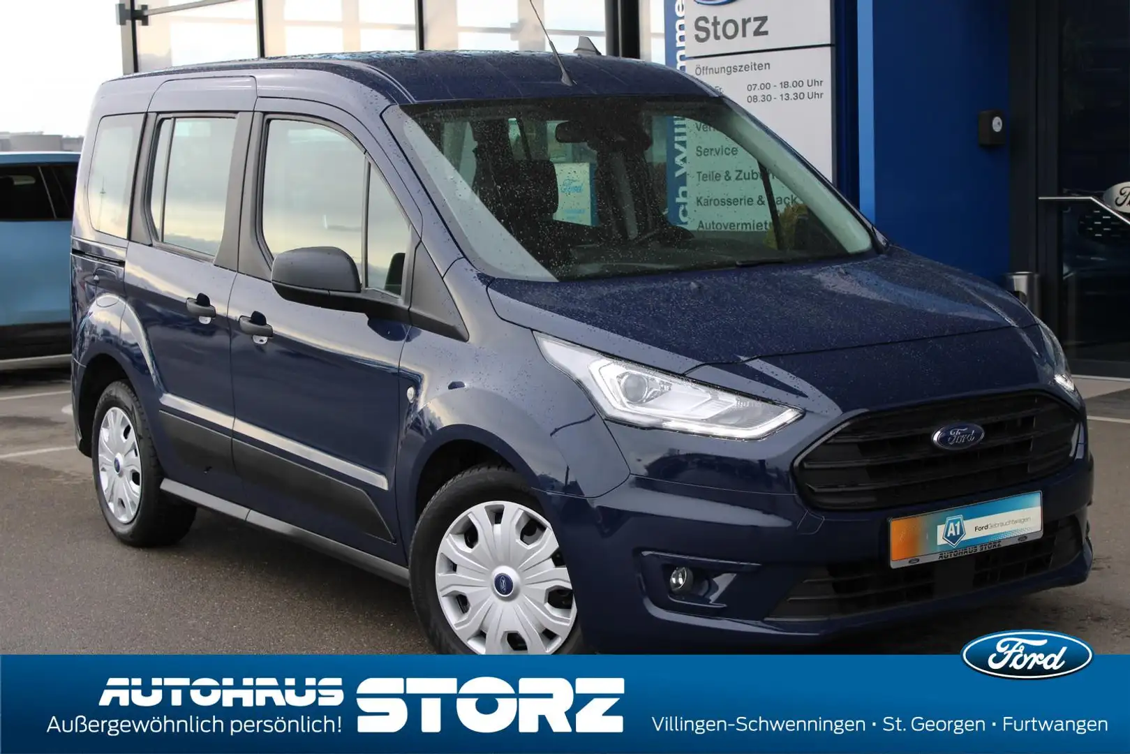 Ford Transit Connect Kombi Trend L1 AUDIO PAKET|KLIMAAUTOMATIK|XENON-SC Blau - 1