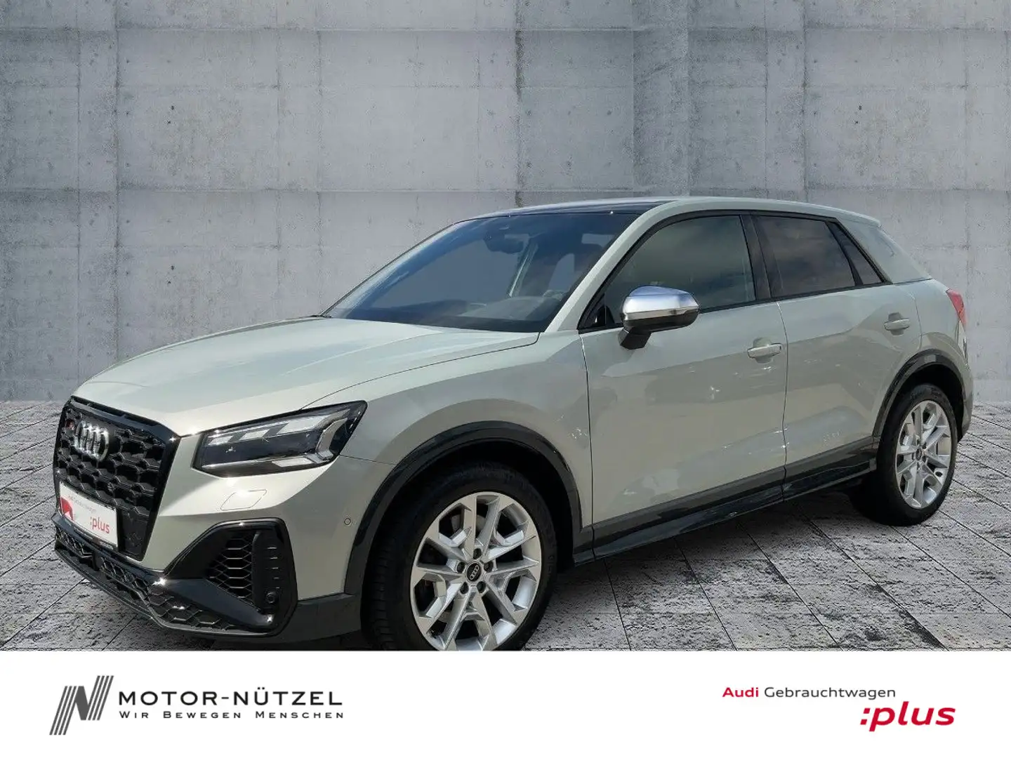 Audi SQ2 TFSI QU S-TR MATRIX+NAVI+RFK+ACC+AHK+PANO18" Argintiu - 1