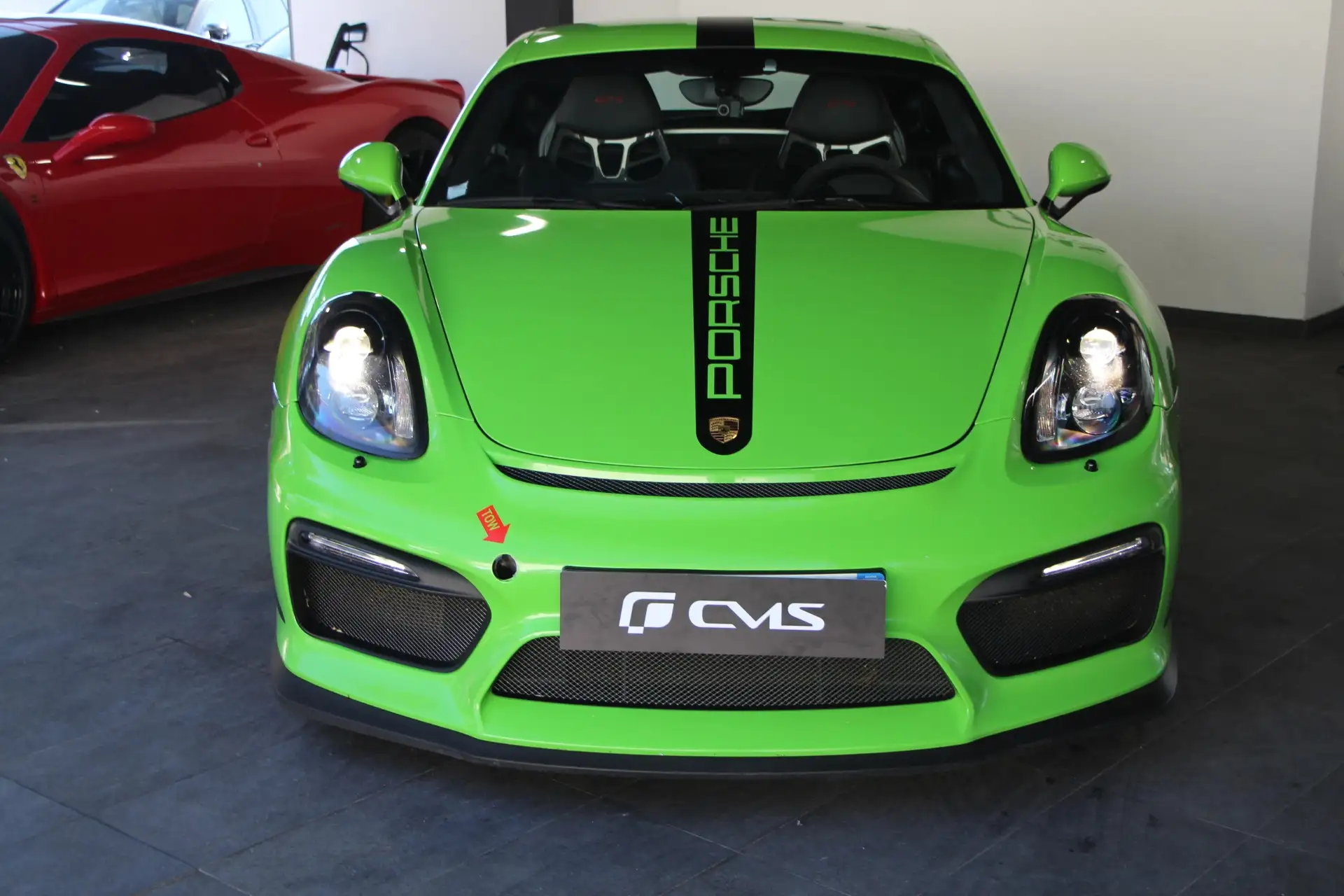 Porsche Cayman Cayman GT4 2015 초록 사진 2