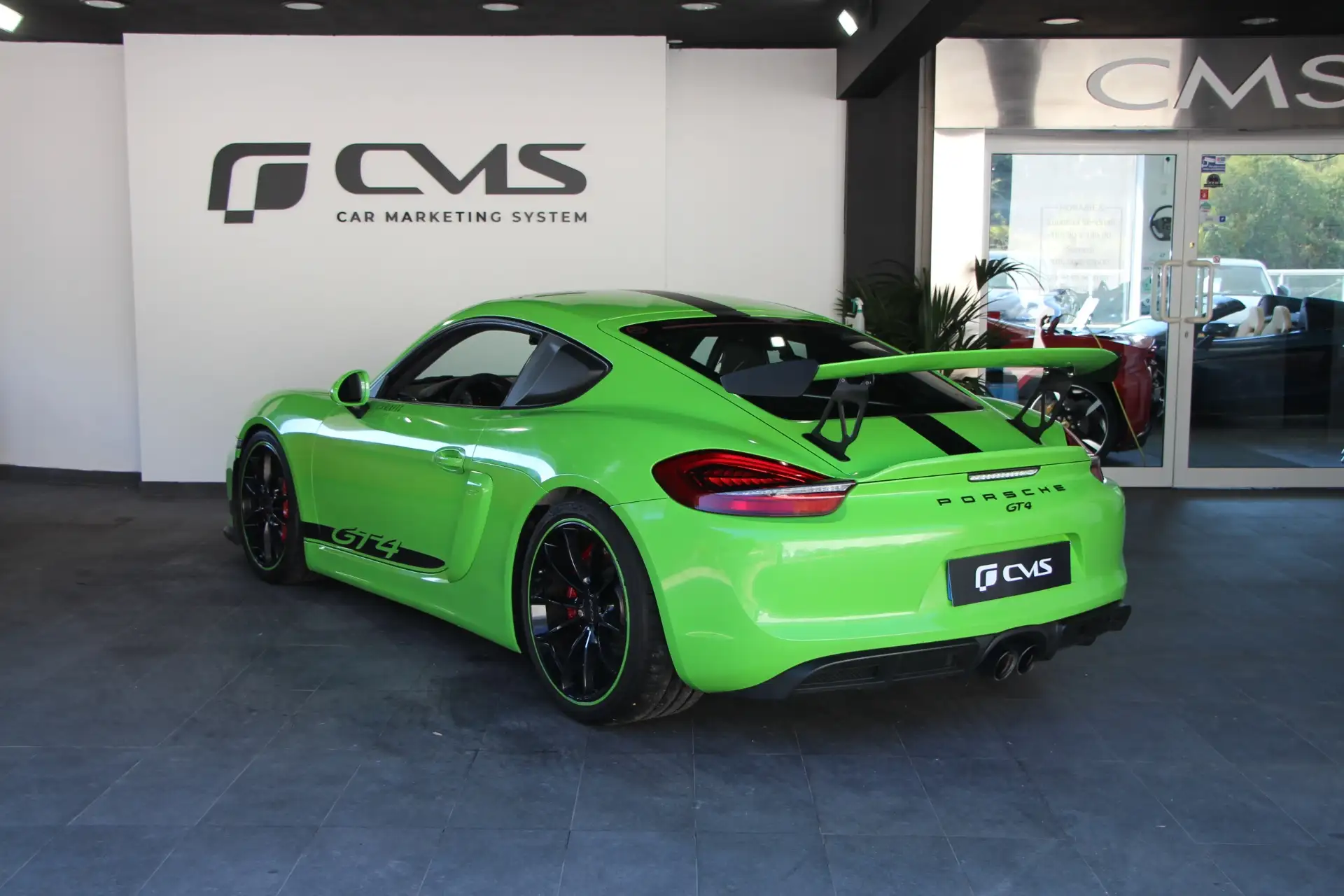 Porsche Cayman Cayman GT4 2015 초록 사진 6