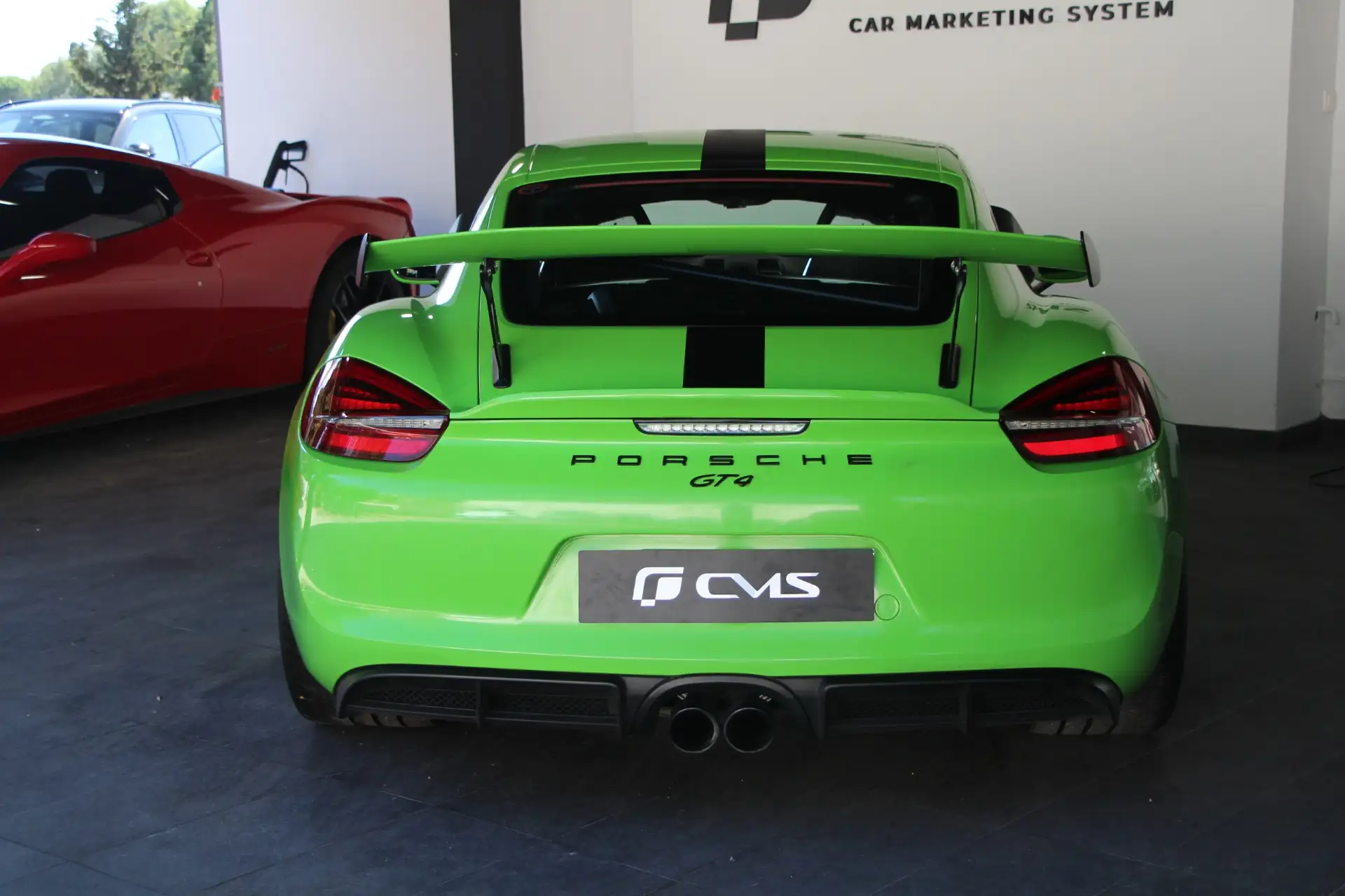 Porsche Cayman Cayman GT4 2015 초록 사진 7