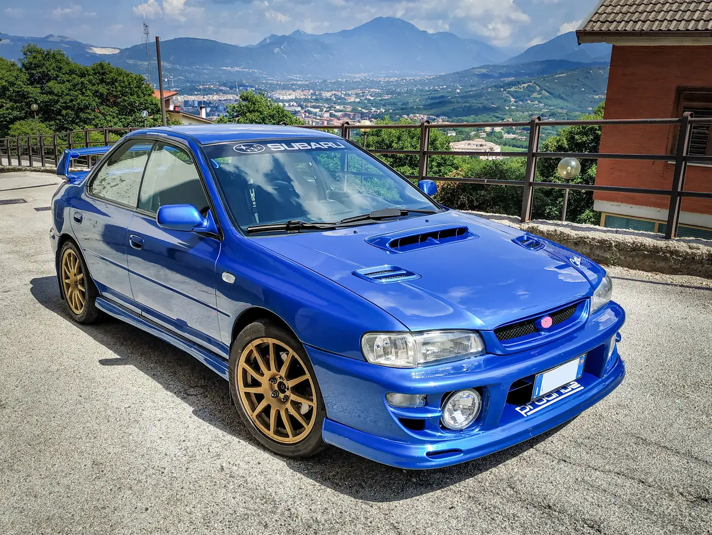 Subaru Impreza WRX Синій - 2