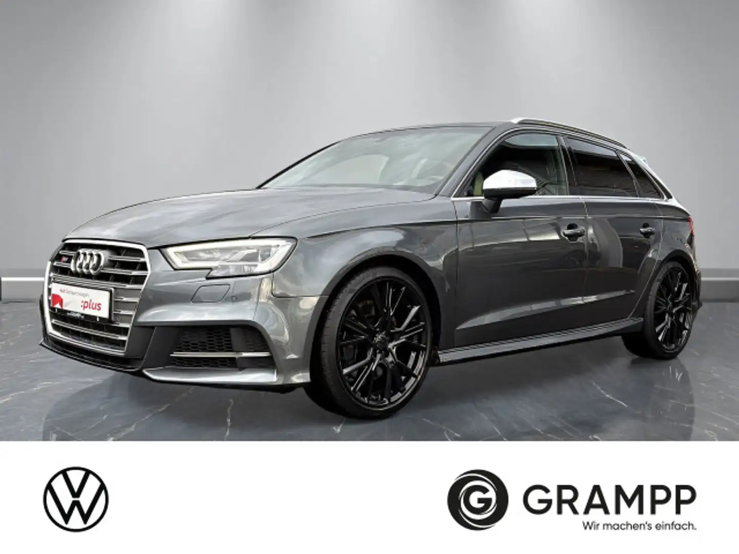Audi S3 2.0 TFSI Sportback quattro +LED+ASSISTS+OPTIK Gris - 1
