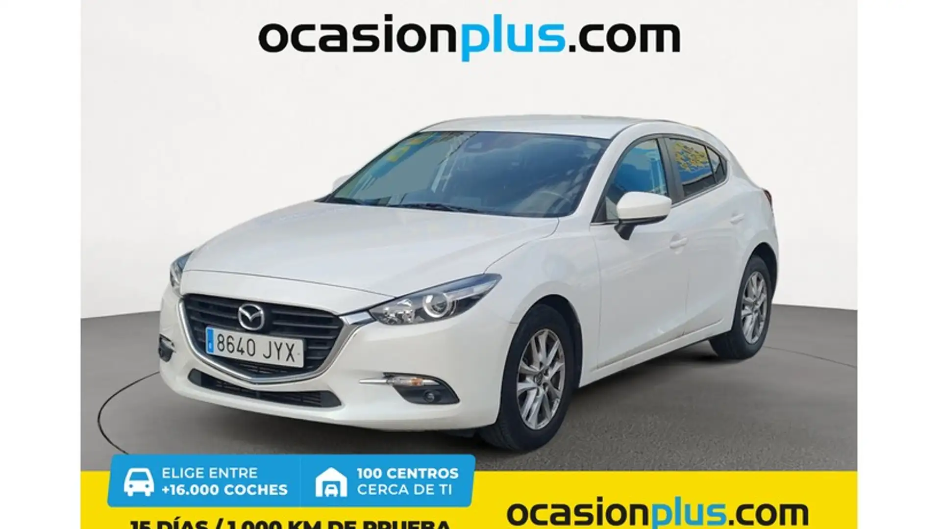 Mazda 3 2.2 Style Navegador 110kW Blanco - 1