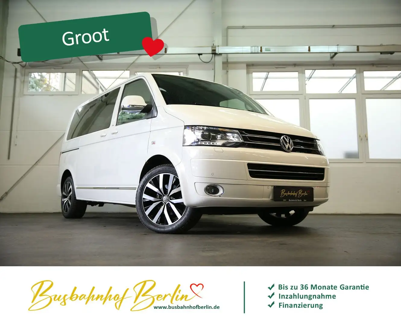 Volkswagen T5 Multivan CUP Bi-Xenon 2 Schiebetüren 1.Hand Alb - 2