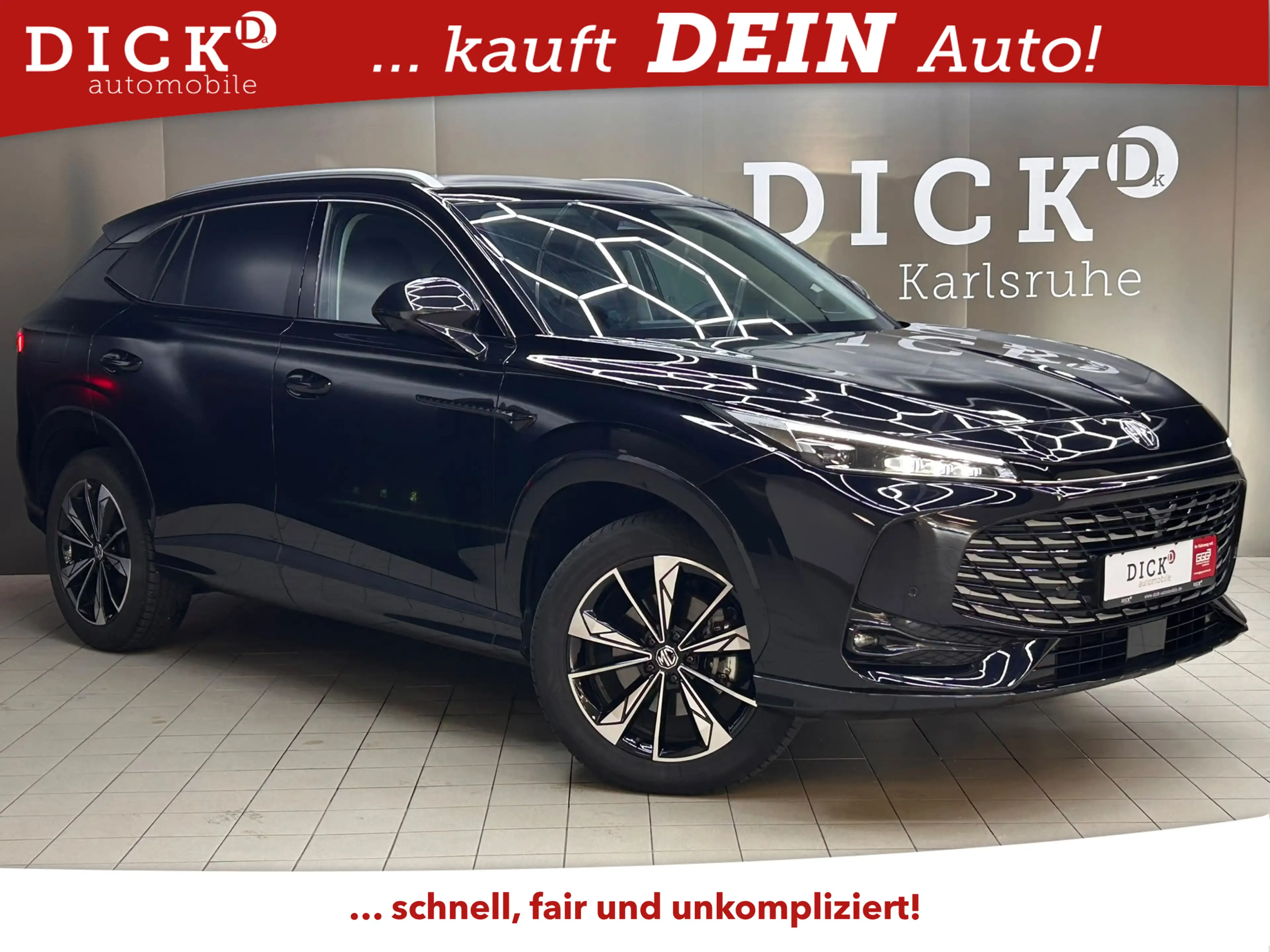 MG HS 1.5 TGDI Luxury >NAV+360+VIRTU+ACC+LEDER+SHZ+