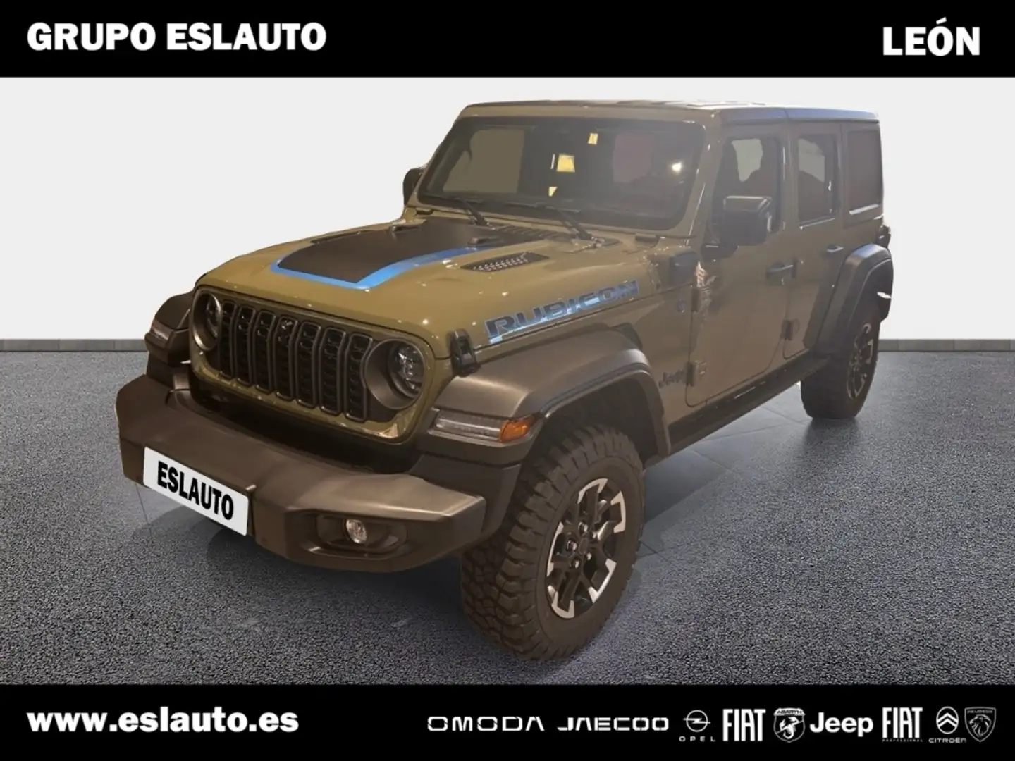 Jeep Wrangler Unlimited 2.0 4xe Rubicon 8ATX 280KW Verde - 1