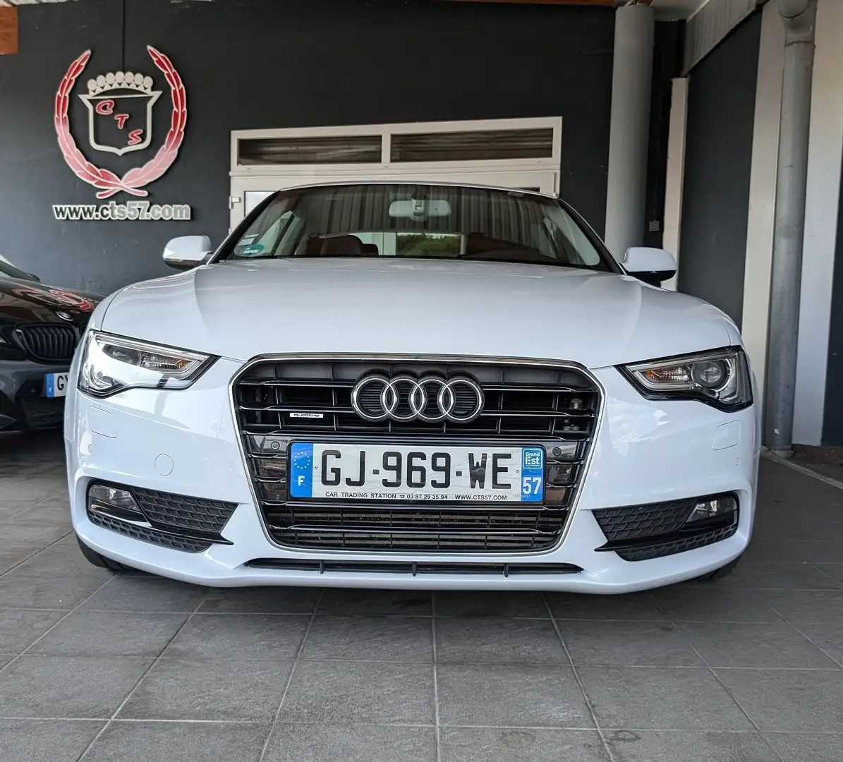 Audi A5 3.0 V6 TDI 245CH AMBITION LUXE QUATTRO S TRONIC 7 Weiß - 2