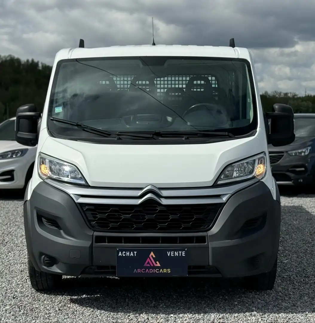 Peugeot Boxer 2.2 HDi BENNE MAXI -DOUBLE CABINE 7 PLACES - RADIO Bianco - 2