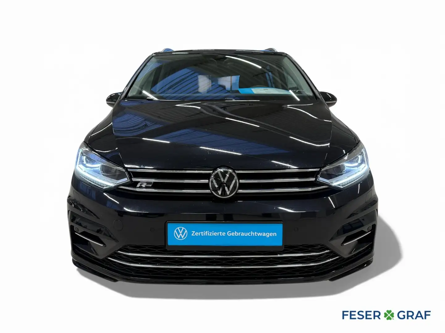 Volkswagen Touran 2.0 TDI DSG/LED/Rear View/Navi Schwarz - 2