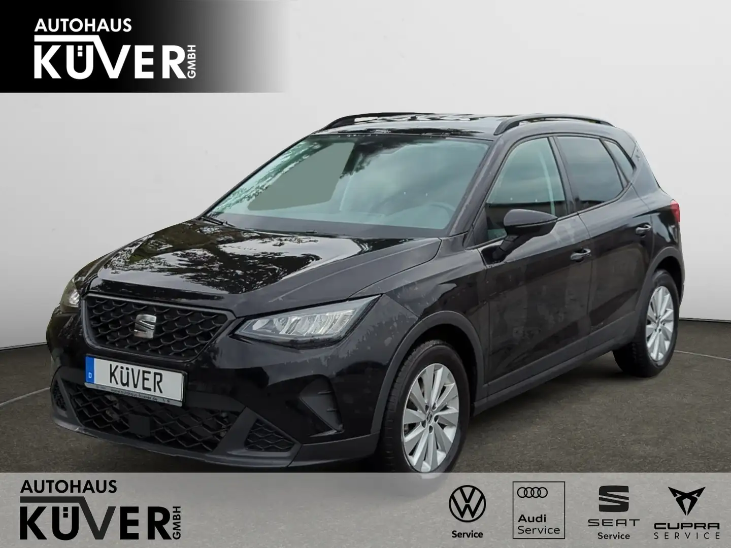 SEAT Arona Style 1,0 TSI DSG Navi+Tempomat+PDC+LED Schwarz - 1