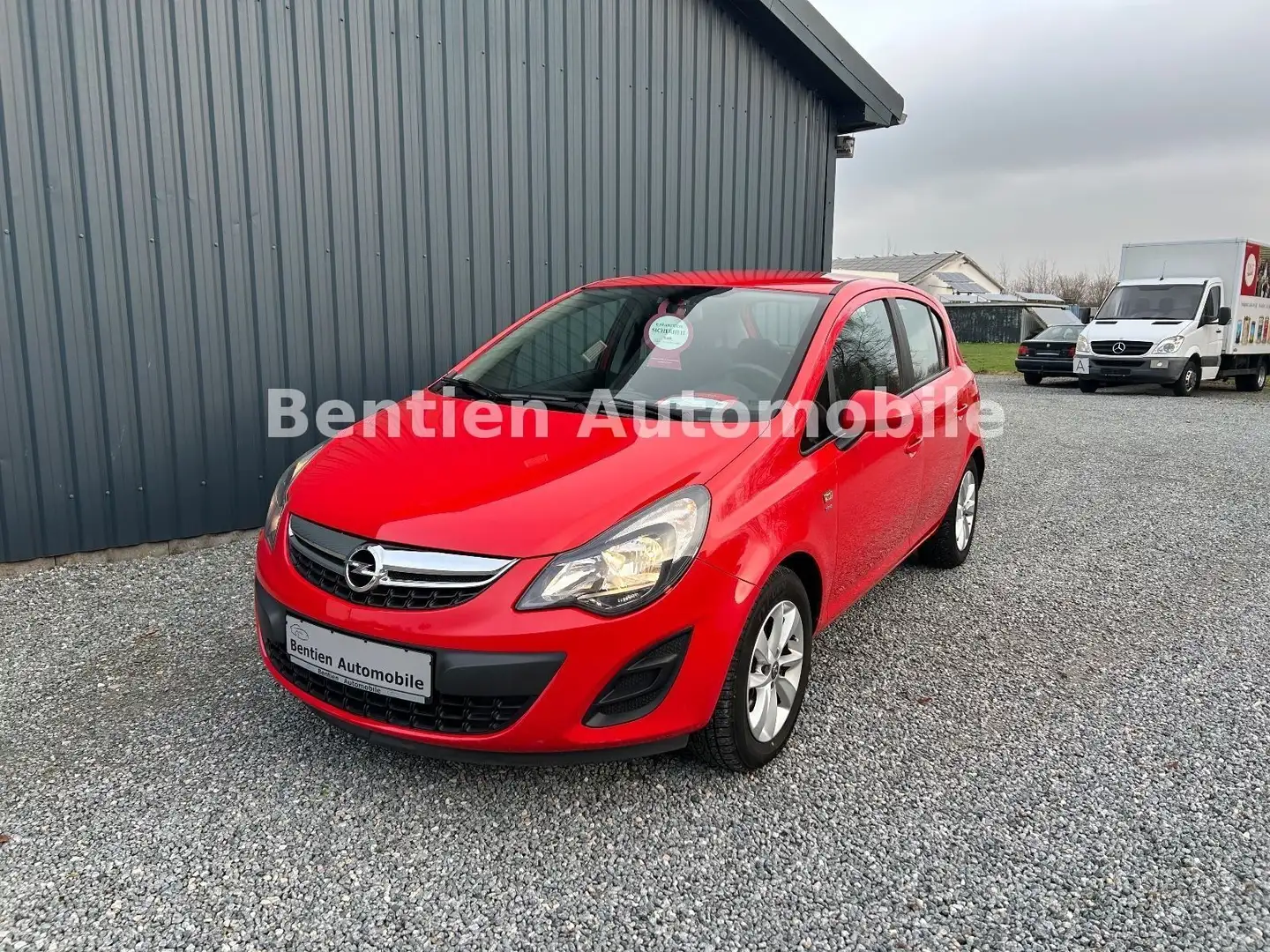 Opel Corsa D Energy,Klima,Alu mit Ganzjahhresreifen, Rot - 2