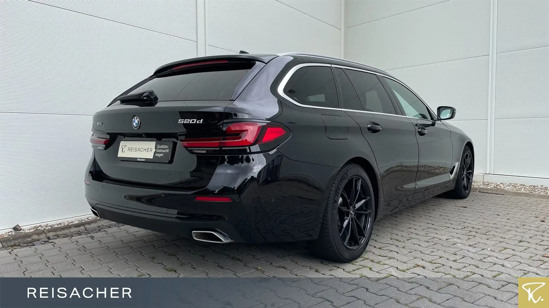 BMW 520 d A xDrive Tou LCPro.ACC,adLED,RFK,Sp.Sitze Schwarz - 2