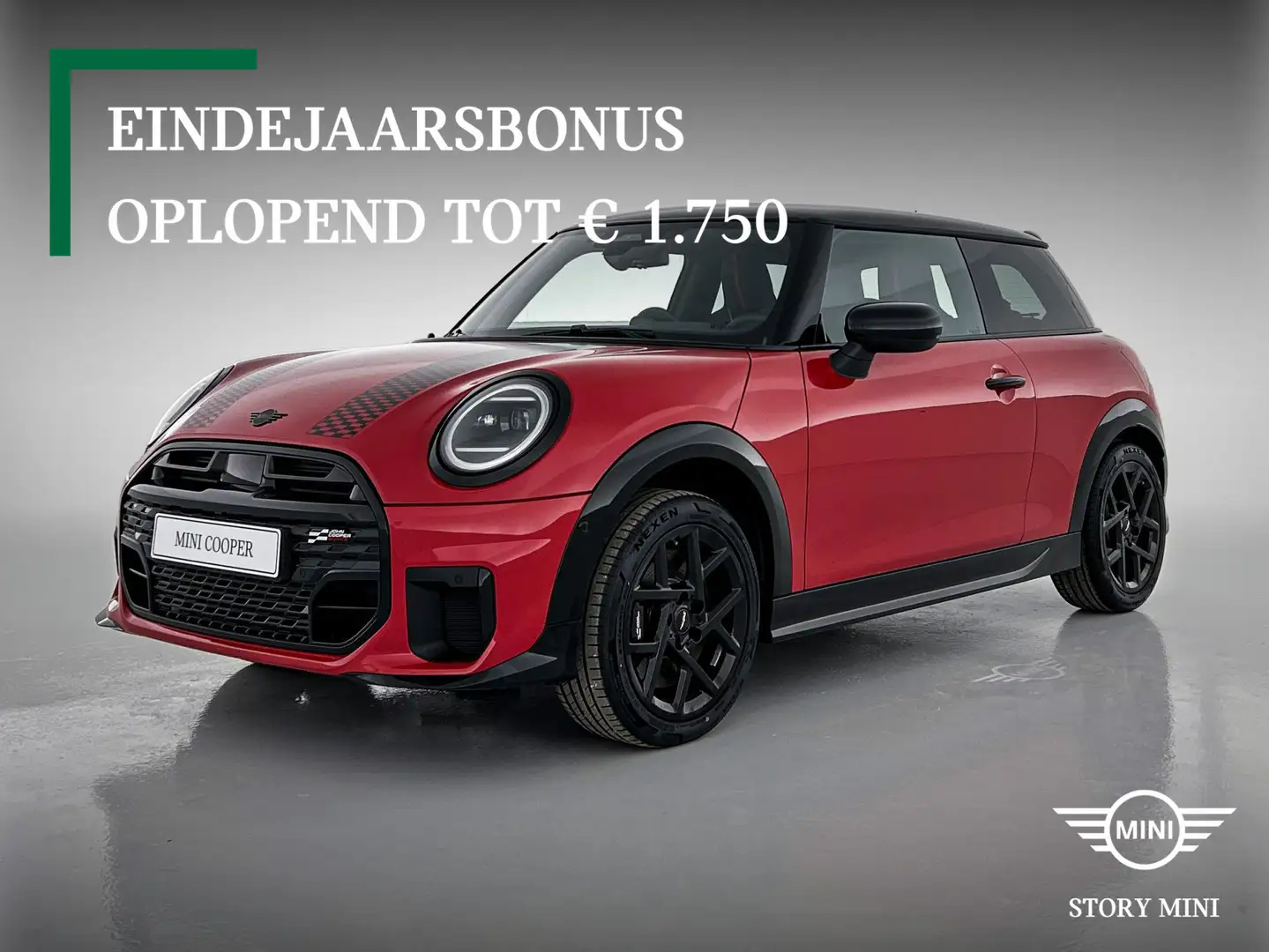 MINI Cooper S Hatchback / John Cooper Works / Pakket M / 17" JCW Rood - 1