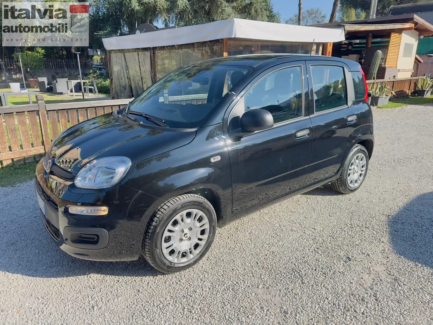 Fiat Panda Panda 1.0 FireFly S&S Hybrid Pandina Zwart - 1