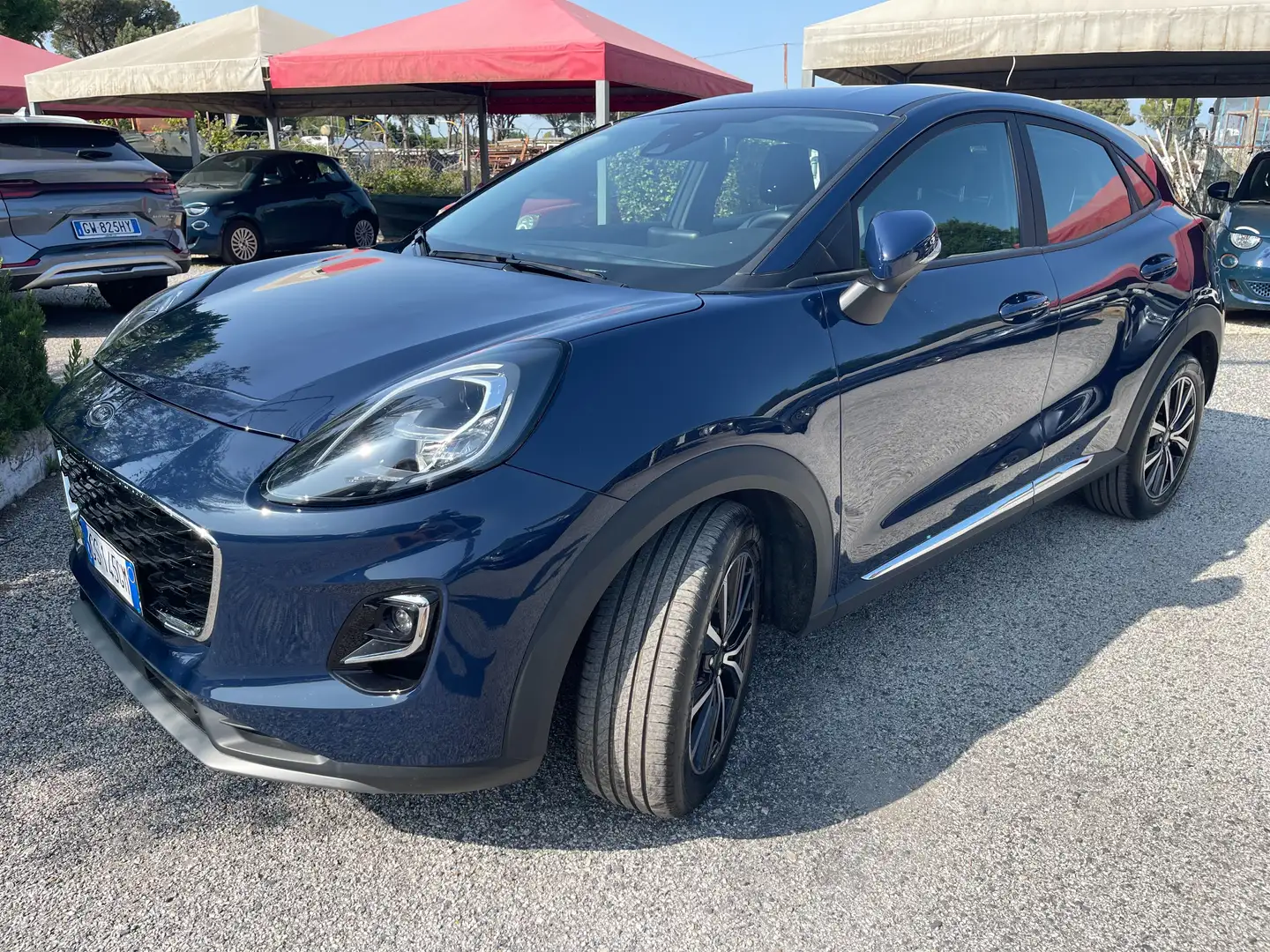 Ford Puma Puma 1.0 ecoboost h Titanium X s Blauw - 2