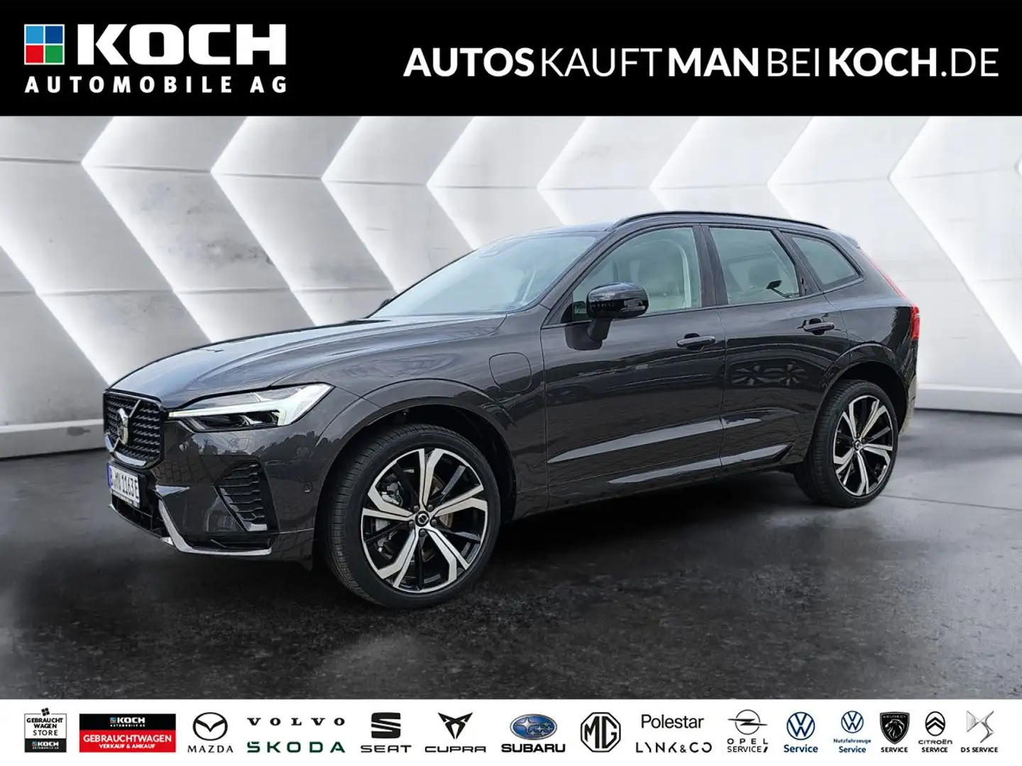 Volvo XC60 T6 AWD Plug-in Hybrid Ultra Dark Grau - 1