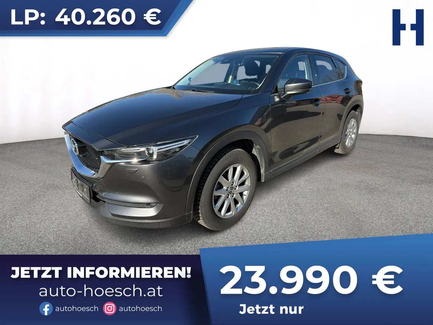 Mazda CX-5 G194 Revolution Aut. 8-fach HEAD-UP AHK BOSE Grau - 1