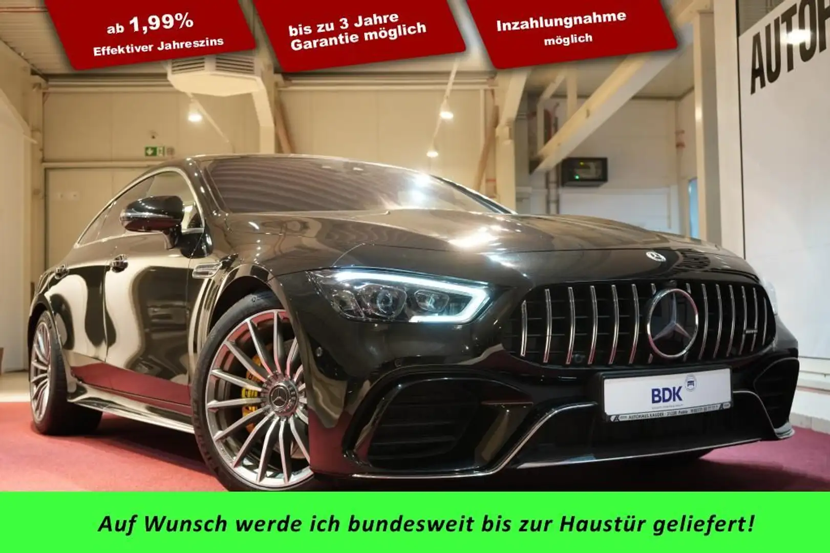 Mercedes-Benz AMG GT 63 S 4Matic+ Coupe AMG Speedshift*Pano* Noir - 1