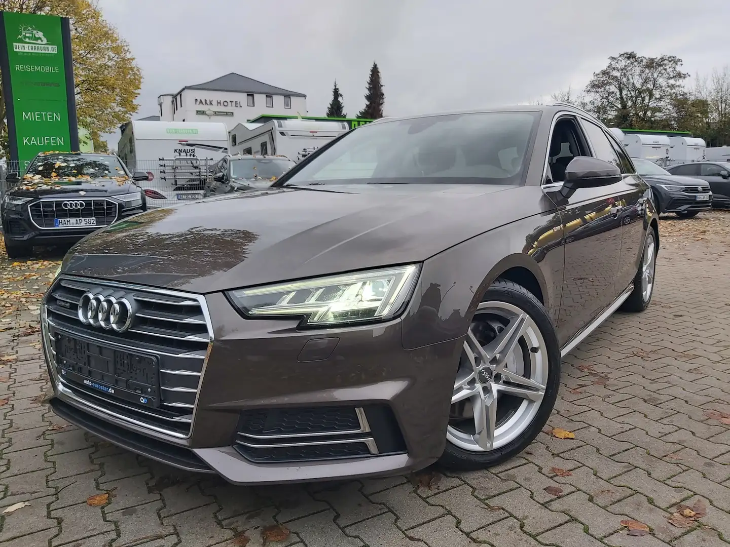 Audi A4 3.0 TDI qu.S-Line*Matrix*StHz*Keyl*Virtuel* Marrón - 1