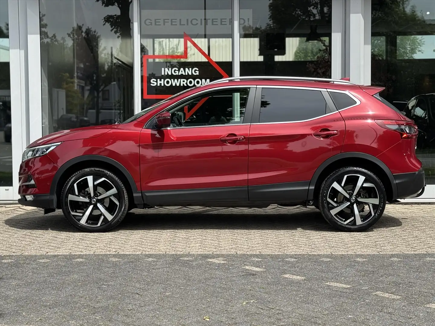 Nissan Qashqai 1.6 163pk DIG-T Tekna | 1500kg Trekgewicht | Trekh Rojo - 2